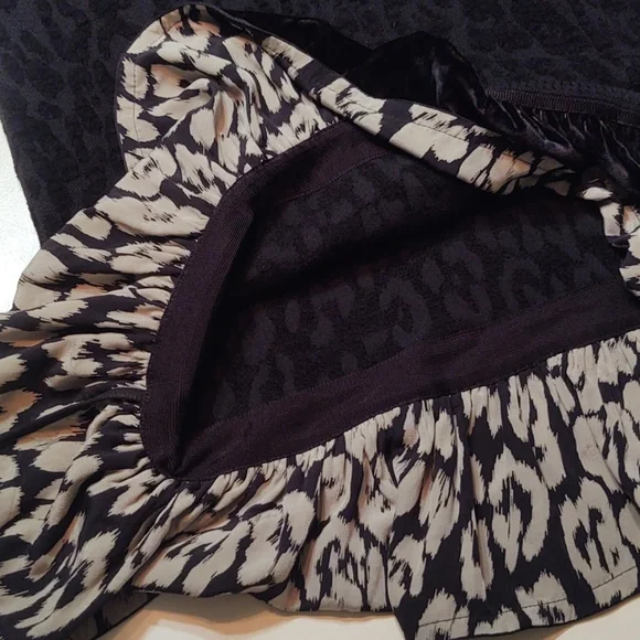 Robert Cavalli Tonal Layered Bell Dress - Picture 9 of 15